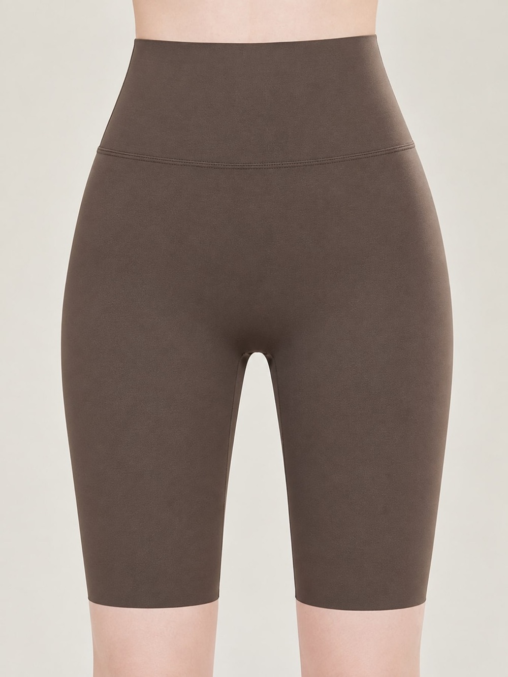 Full Size High-Waisted Seamless Compression Active Shorts Plus Size